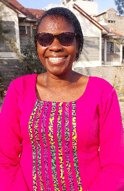 Epony Osoro, presenting research at 2nd Edition public health midwifery conference